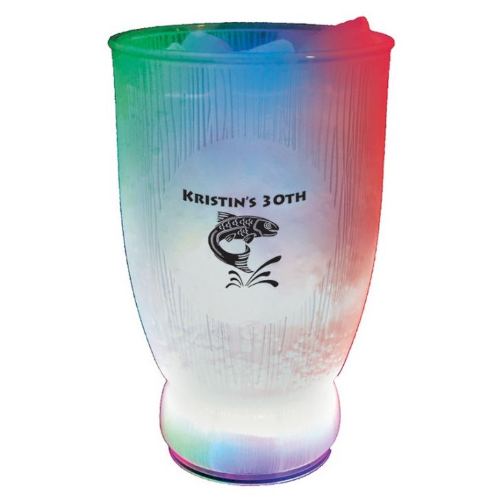 18 oz Plastic 3 Light Tropical Coconut Cups main image