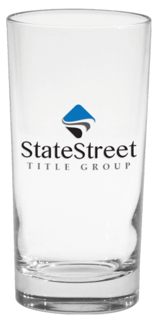 12 oz Deluxe Custom Beverage Glass main image