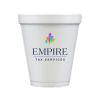 8 oz Foam Cups with Full Color Custom Logo