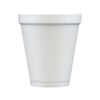 8 oz Foam Cups with Single Color Custom Logo