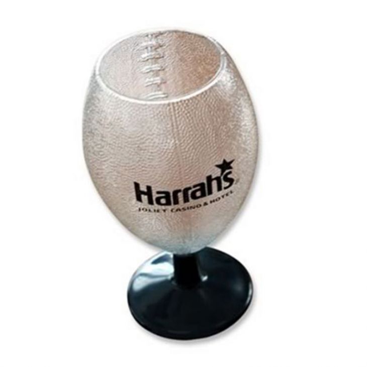 Football Shape Glasses, Imprinted main image