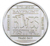 1 3/8"  Custom Engraved Natural  Aluminum Coin - 16 Gauge