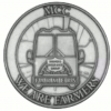 Custom Antique Silver Finish Coin