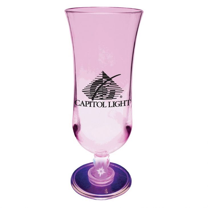 15 oz Light Up Hurricane Glass main image