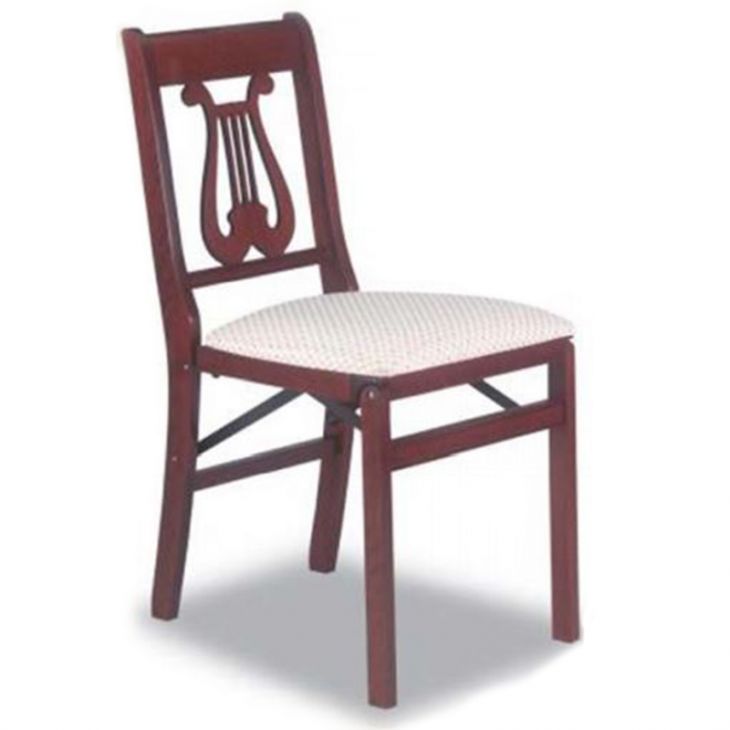 Music Back Bridge Folding Chairs - Set of 2 main image