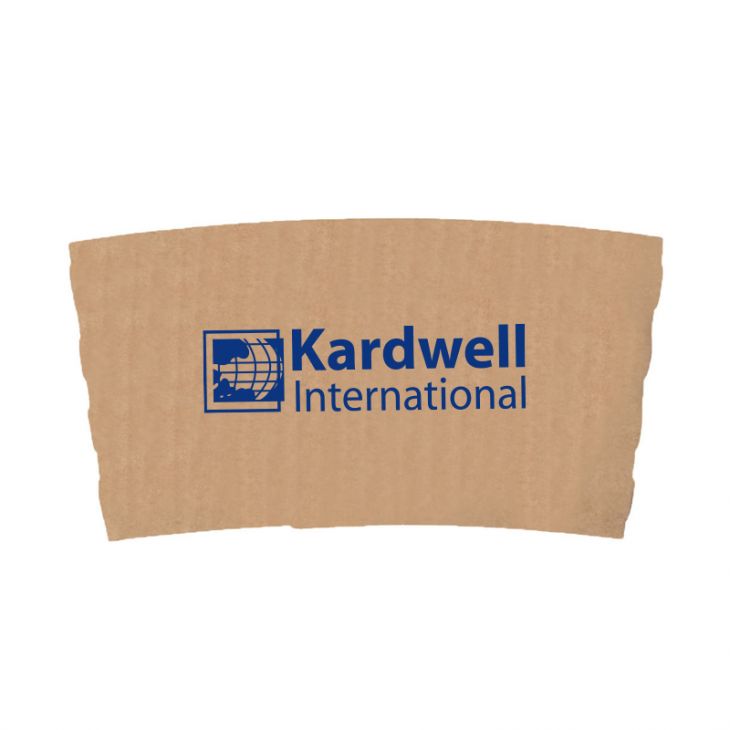 Large Coffee Cup Sleeve (Brown) fits our 10/12/16/20oz Cups main image