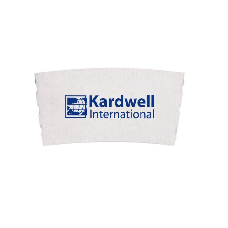 Large Coffee Cup Sleeve (White) fits our 10/12/16/20oz Cups main image