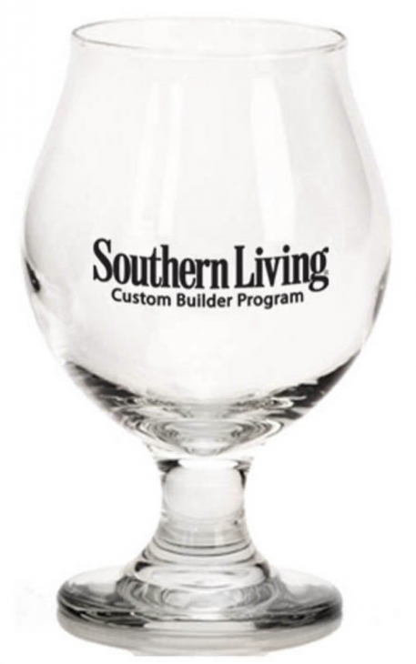 Custom 13 oz Belgian Beer Glass with Single Color Logo main image