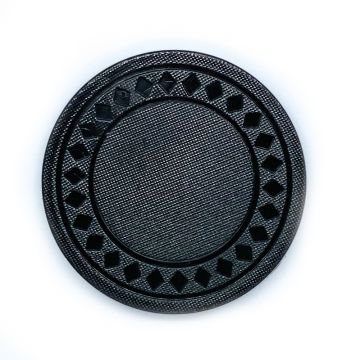 4 Gram Black Diamond Poker Chips - Set of 100