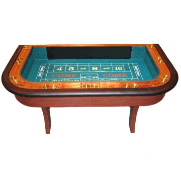 Single Dealer Craps Table