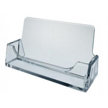 Trade Show Supplies: Business Card Holders, 1 Dozen, Clear