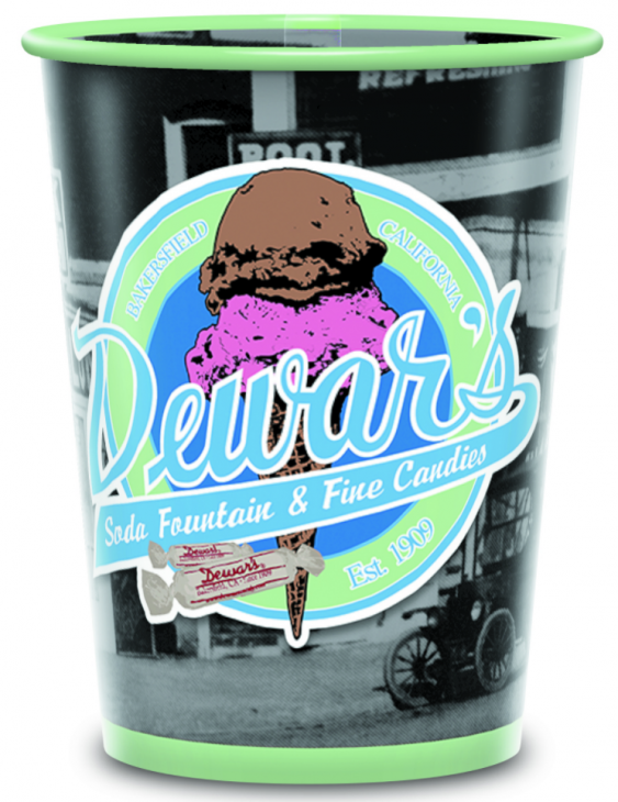 17 oz Full Color Clear Custom Plastic Cup main image
