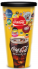 32 oz Full Color Clear Custom Plastic Cup