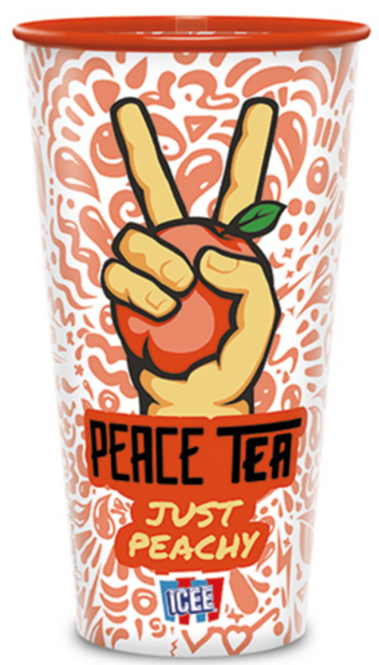 32 oz Full Color Clear Custom Plastic Cup main image