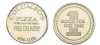 1" Custom Goldine Metal Coin