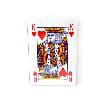 Super Jumbo Playing Cards: Super Jumbo Playing Cards,Full Deck Plastic Coated 10-1/4" x 14-1/2"