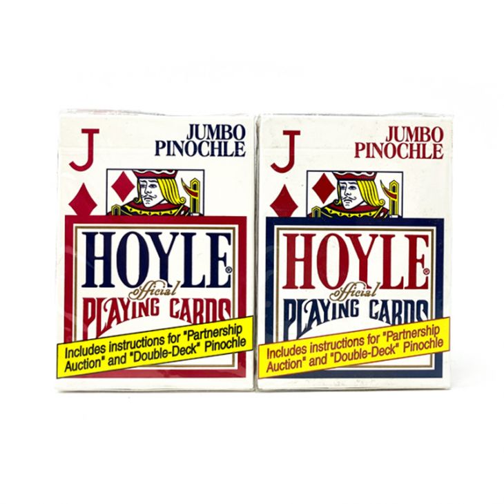 Hoyle Pinochle Jumbo Index - 2 Deck Minimum main image