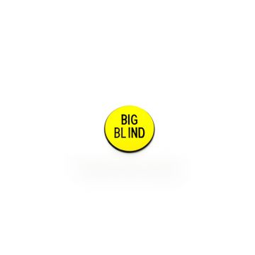 Lammer Button: Big Blind, 1-1/4 in. Diameter
