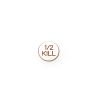 Lammer Button: Kill / 1/2 Kill, 1-1/4 in. Diameter