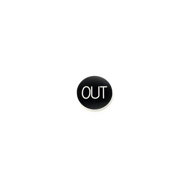 Lammer Button: Out, 1-1/4 in. Diameter main image