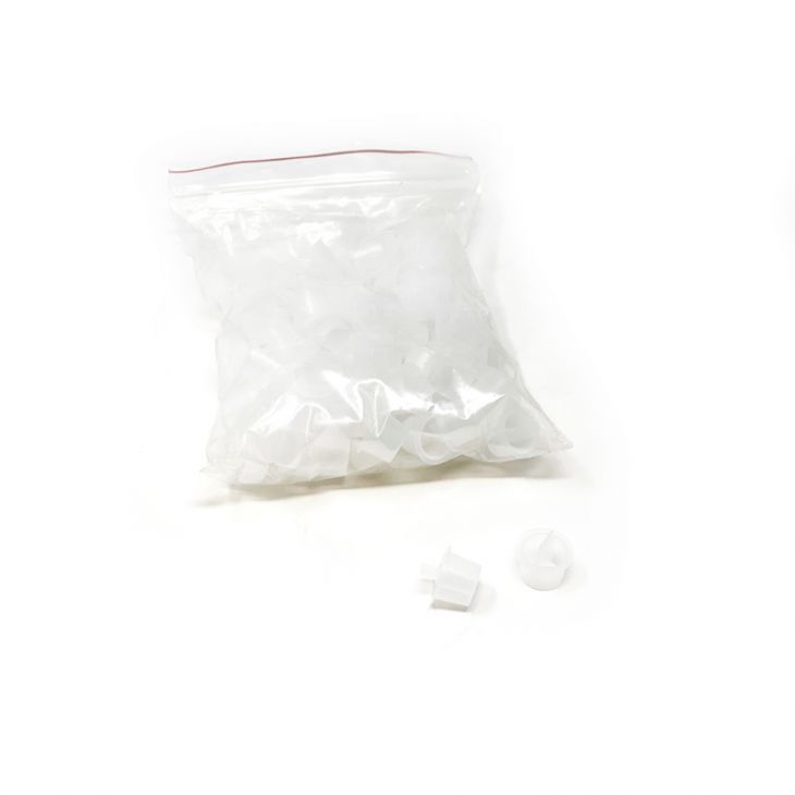 Test Tube Caps (Clear) for 6" Test Tubes. (100 qty) main image