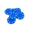 Poker Chips: Card Suits, 11.5 Gram / Heavy Weight, Blue