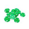 Poker Chips: 6 Stripe, 8.5 Gram, Pre-Denominated both sides, $25, Green with White Stripes