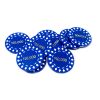Poker Chips: Diamond, 8.5 Gram, with Monogram, Blue