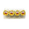 Poker Chips: Royal Flush and Dice Color Inlay Series, 11.5 Gram, $10, Yellow