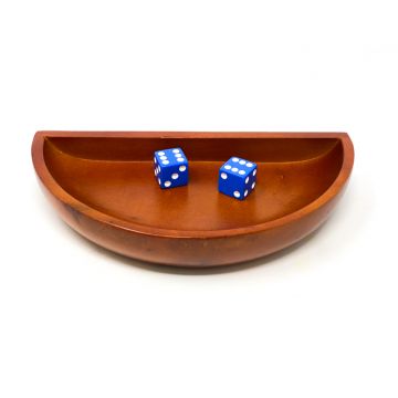 Craps Dice Boat: Wood