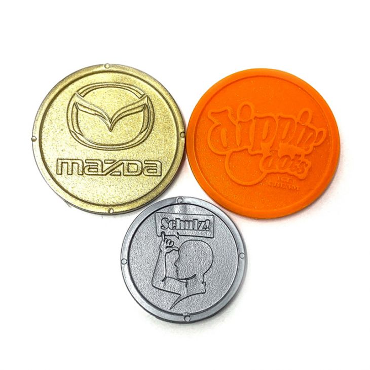 Custom Molded Plastic Token 1.5" (38.1 mm) main image