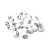 Bingo Balls: Ping Pong Balls Set, Single Numbered 1-75, White