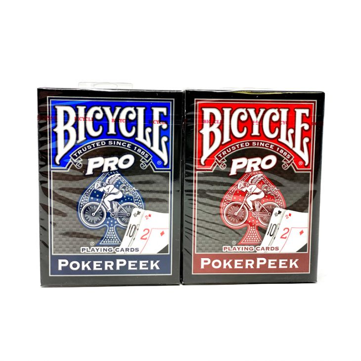 Bicycle: Professional Poker Peek Face Cards main image