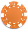 Poker Chips: Dice, 11.5 Gram / Heavy Weight, Orange