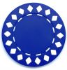 Poker Chips: Diamond, 8.5 Gram, Blue