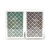 Dal Negro Plastic Playing Cards: Narrow, Regular Index, Green and Brown