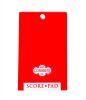 Bridge Accessories: Bridge Score Pads. Available colors: Pink, Red, and White (Select color af