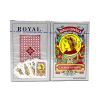 Spanish Playing Cards: Single Deck, 40 Cards in Plastic Box, Royal Brand, Red or Black