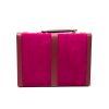 Backgammon Set: Designer Backgammon Set, Velour, Maroon, 11 in. x 8 in.