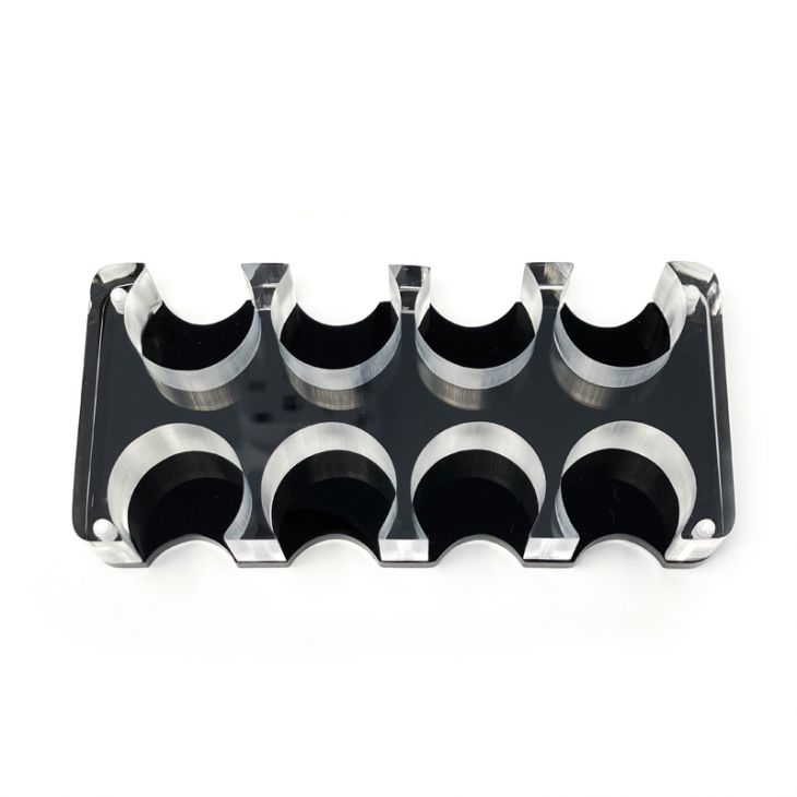 Lammer Rack: Acrylic, 8 Hole, Side-by-Side main image