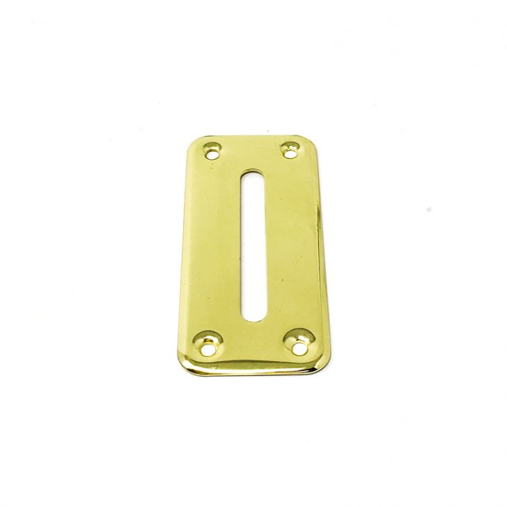 Money Slot Cover, Anodized Brass main image