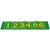 Over-Under 10 in. Cage Set: Includes Stainless Steel Cage with 2 Dice and Felt Layout
