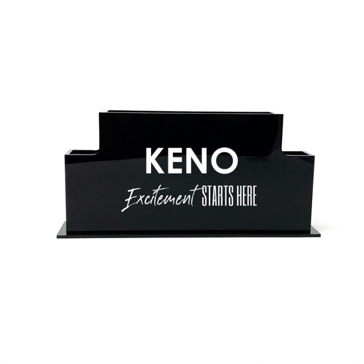 Custom Keno Holders Square Corners main image