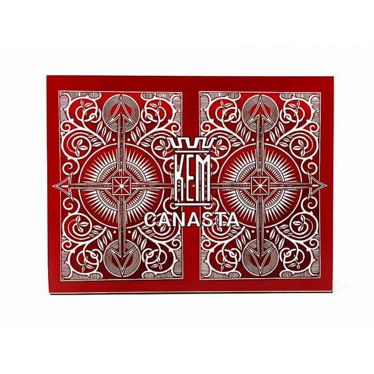 Kem Arrow Red Canasta - 2 Decks main image