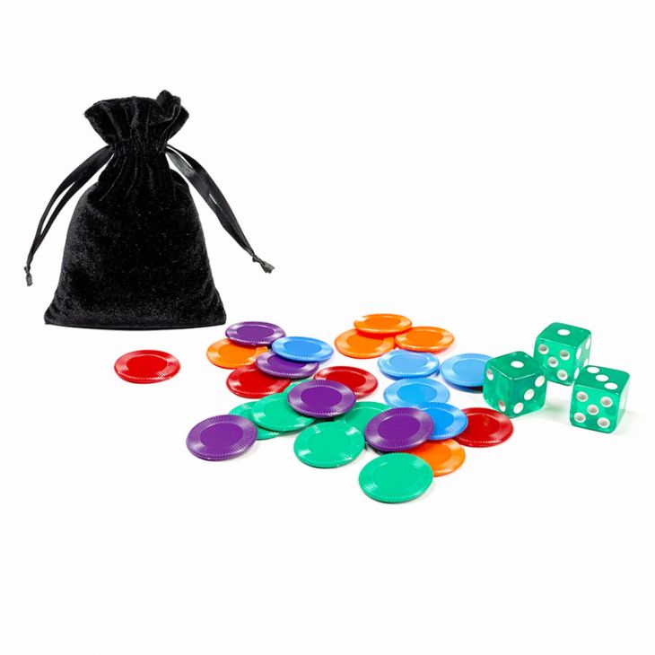 Classic Left Right Center Dice Game  3- 6 Players main image