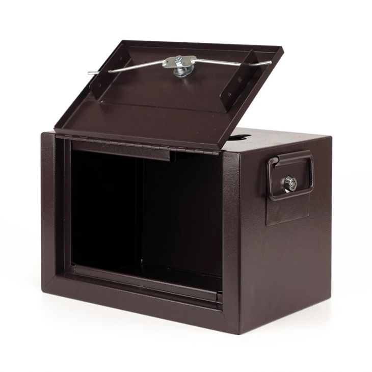 Money Drop Box with Shield, 2 Locks and Keys, Standard Size, for Blackjack main image