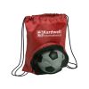 Mesh Pocket Drawstring Backpack