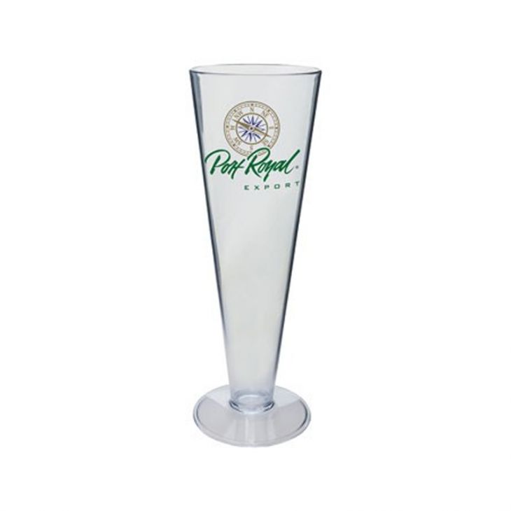 15 oz Custom Plastic Pilsner Glass main image