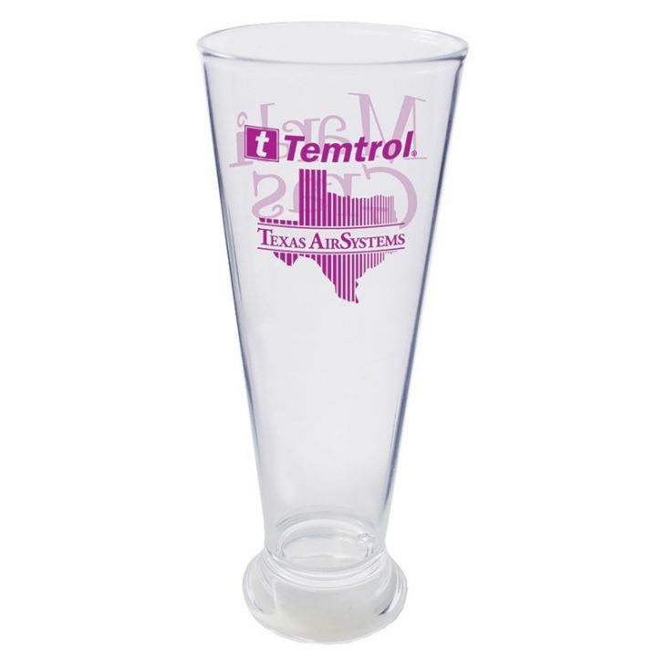 16 oz Custom Plastic Pilsner Glass main image