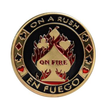 Poker Card Guard - On Fire - En Fuego (On a Rush)